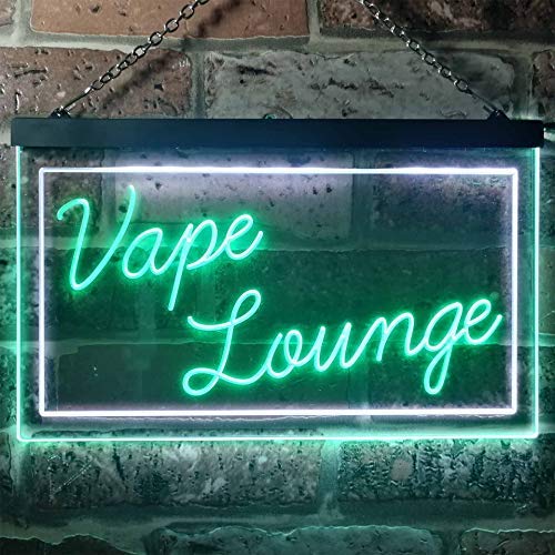 Vape Lounge Dual LED Neon Light Sign1